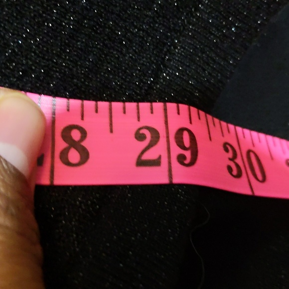 Michael Kors| Black Shimmering Cowlneck Sweater With Drawstring Sides - Picture 9 of 17